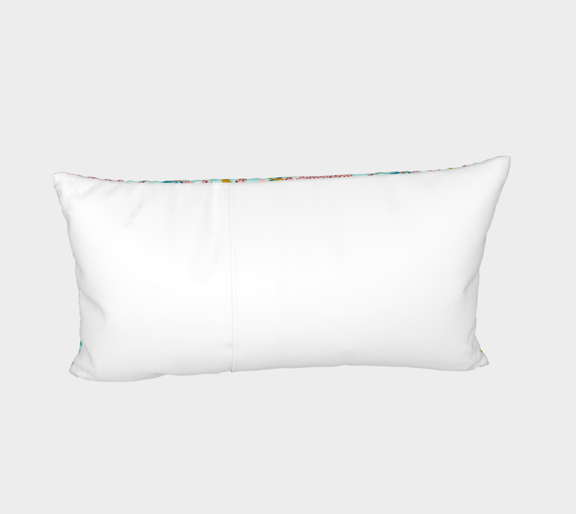 Cheetahs In The Grapefruit Grove, Tropical Jungle bohemian Wildlife, Tiger Wild Cat Nature Forest Bed Pillow Sham preview #4