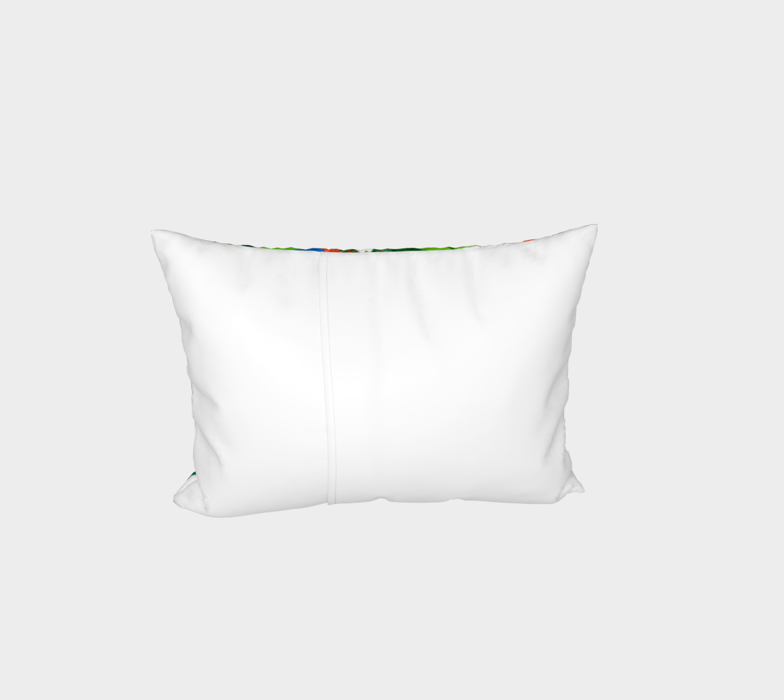 White Picket Fence Bed Pillow Sham preview #3