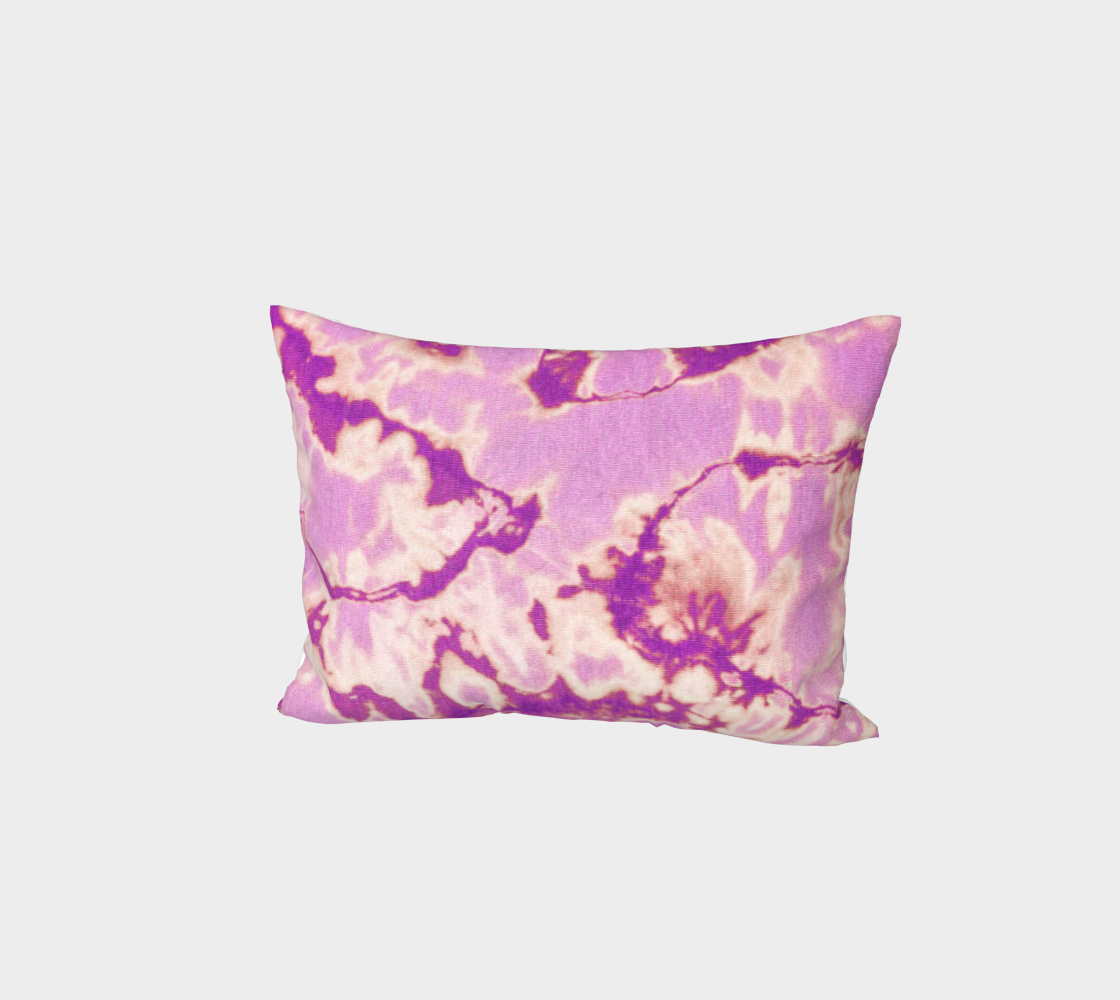 Pink Ethnic Tie Dye Bed Pillow Sham preview