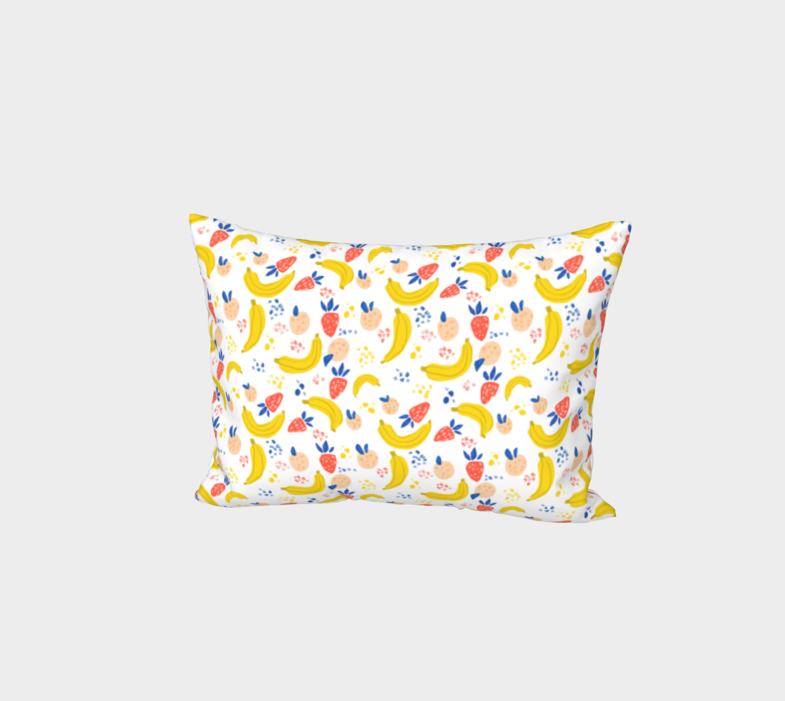 Going Bananas Over You Bed Pillow Sham preview