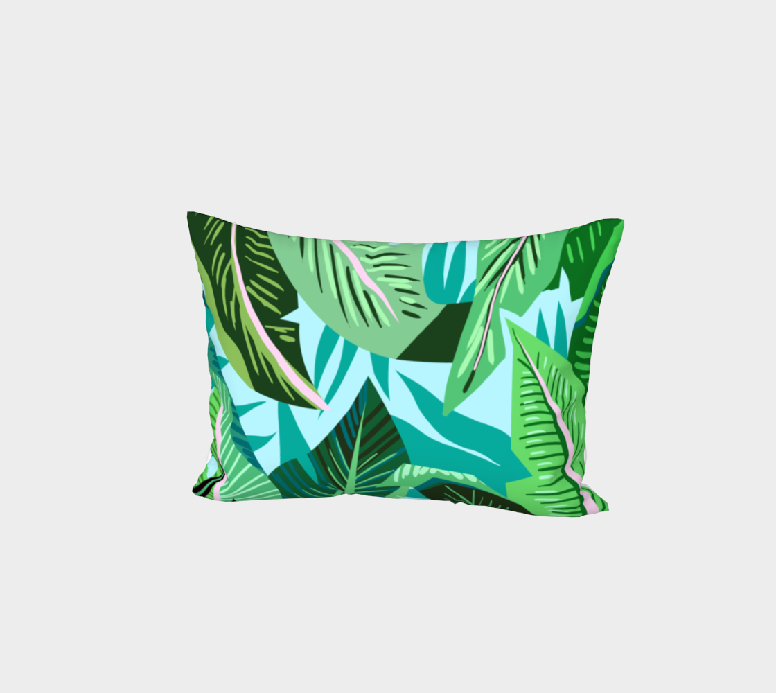 Lost in Leaves Bed Pillow Sham preview #1