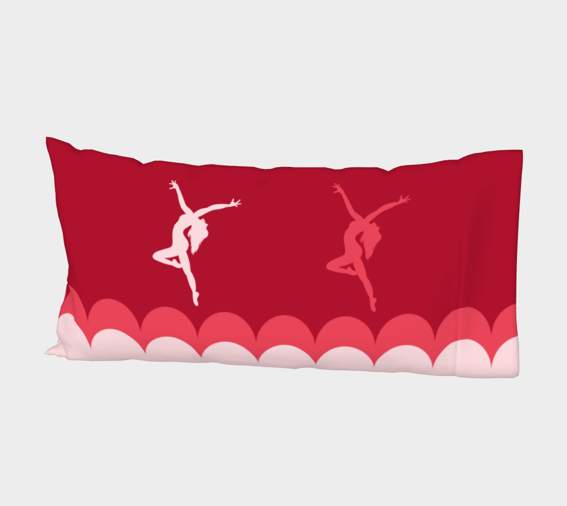 Dance Like Nobody's Watching Bed Pillow Sleeve - Standard 3D preview