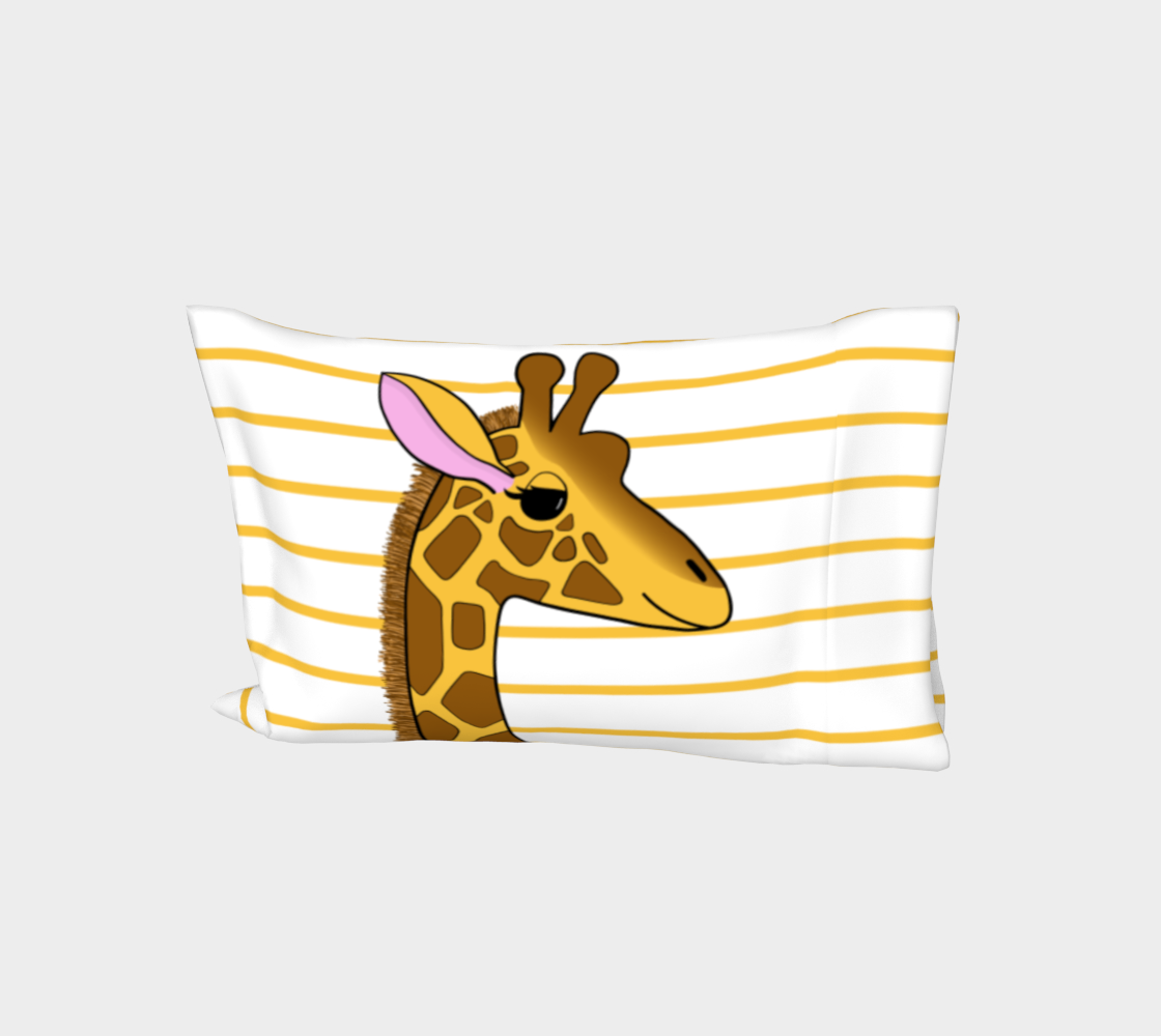 Georgia the Giraffe Bed Pillow Sleeve preview