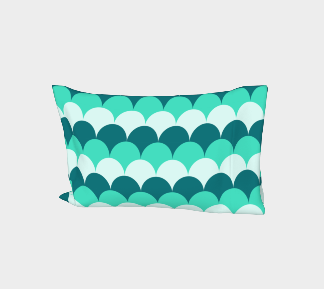 Mermaid Scales Bed Pillow Sleeve preview