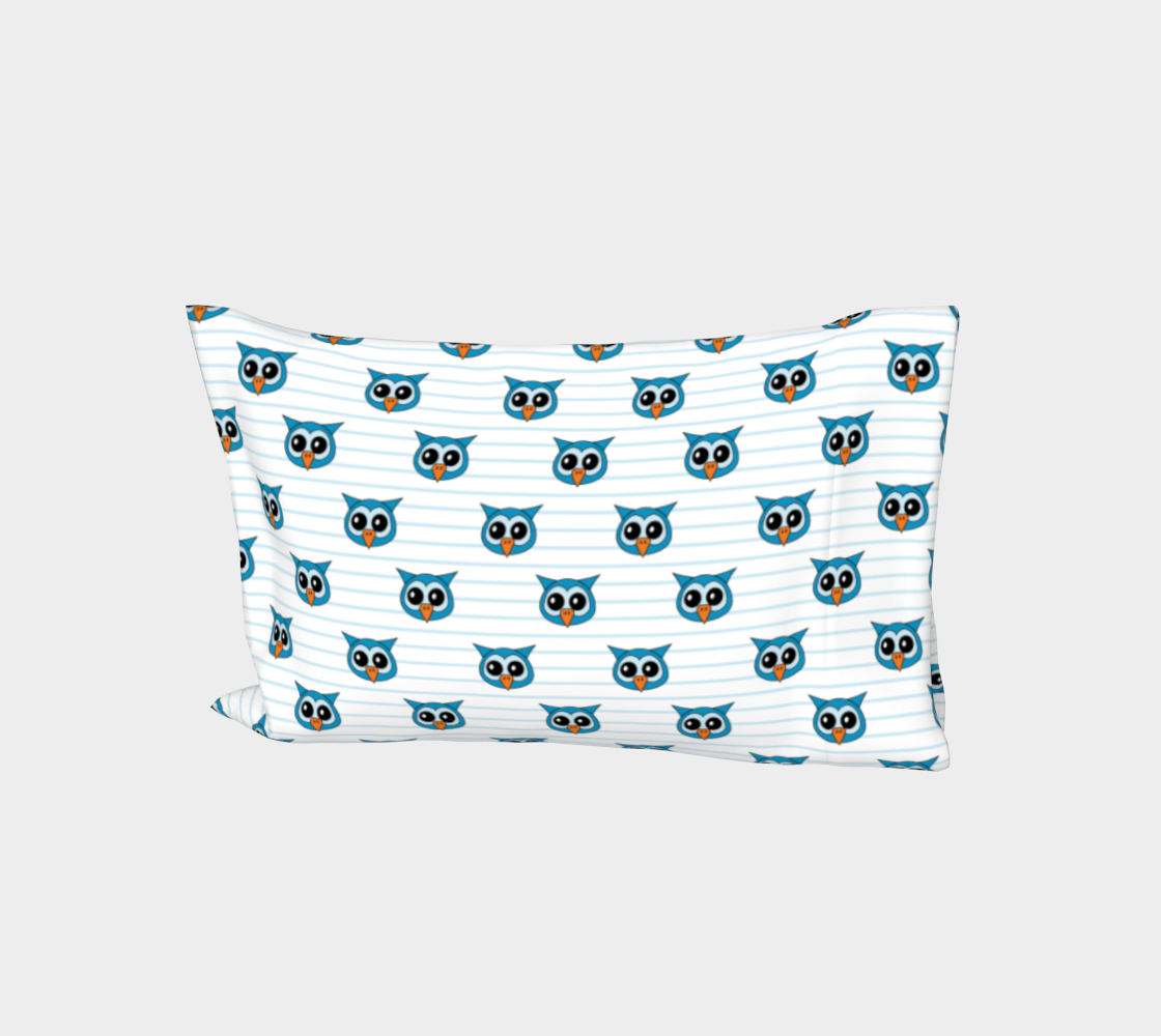 Oliver the Owl Bed Pillow Sleeve preview