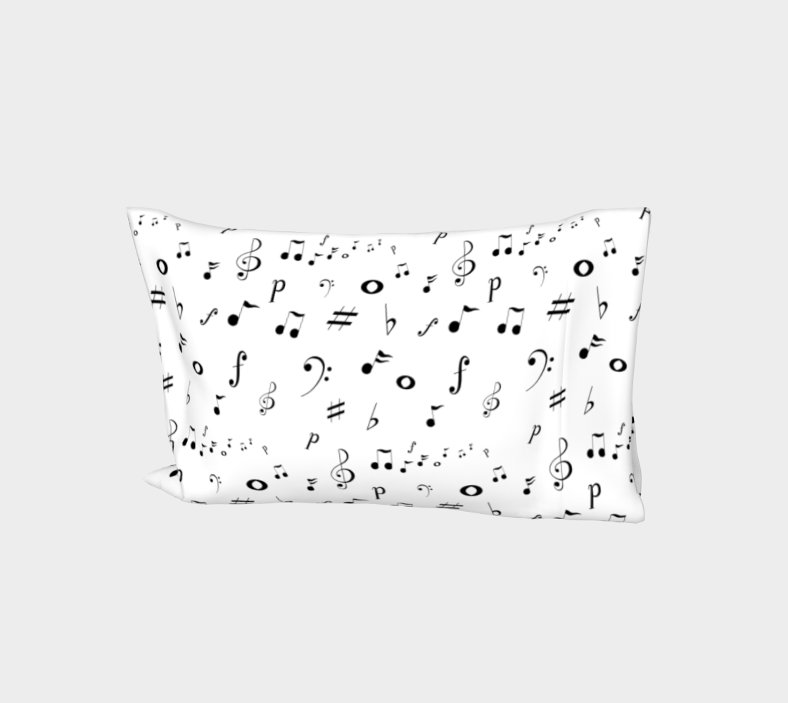 Listen to the Music Bed Pillow Sleeve preview