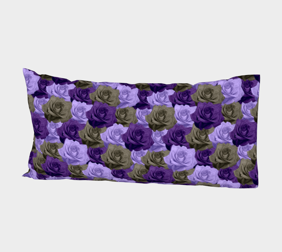 Roses Bed Pillow Sleeve Miniature #3