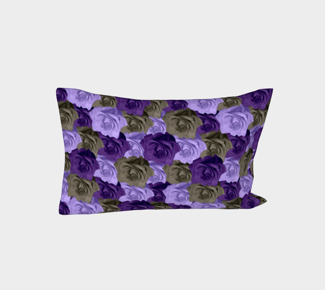 Roses Bed Pillow Sleeve Miniature #4