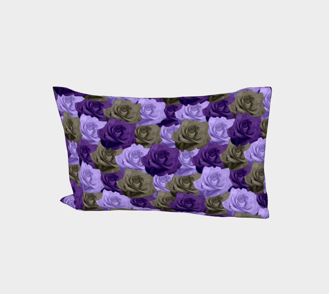 Aperçu de Roses Bed Pillow Sleeve #1
