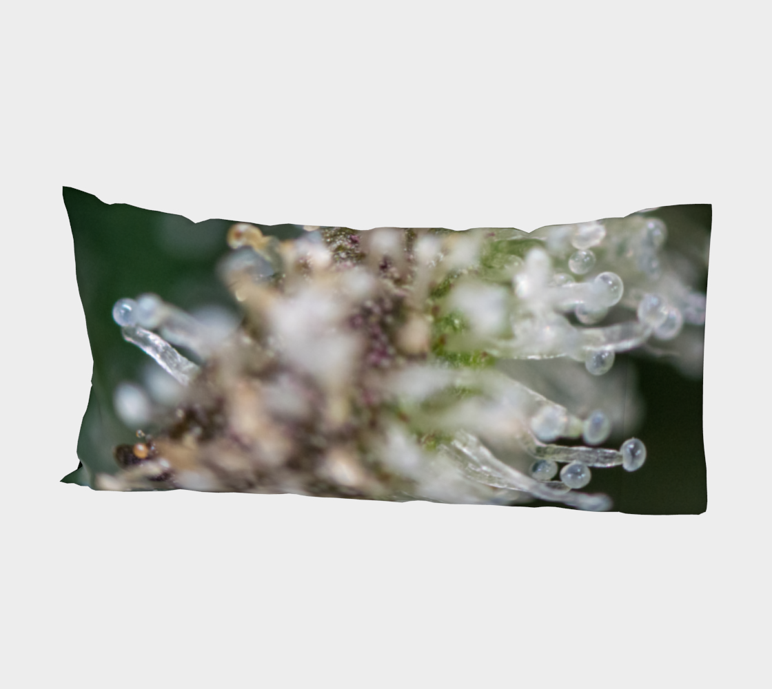 Trichomes & Terpenes Bed Pillow Sleeve preview #2