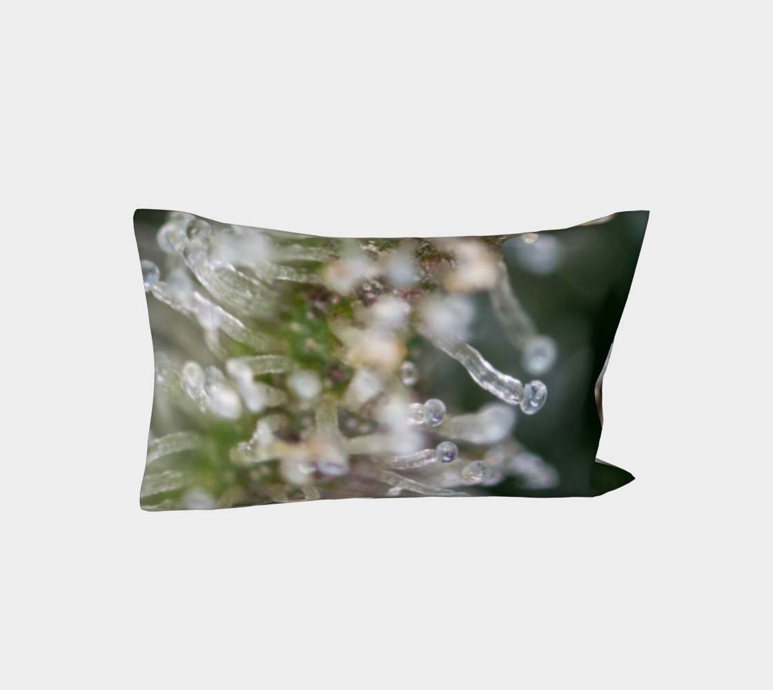 Trichomes & Terpenes Bed Pillow Sleeve preview #3