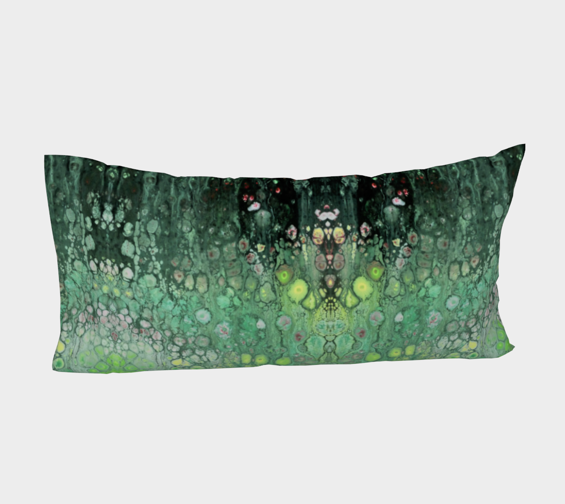 Aperçu de Seafoam Abstract Pillow Sleeve #4
