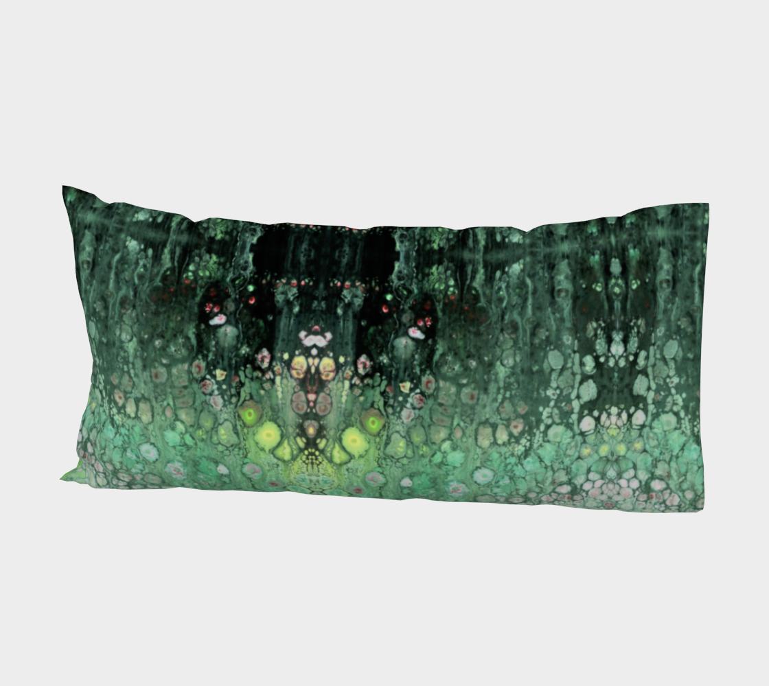 Aperçu de Seafoam Abstract Pillow Sleeve #2
