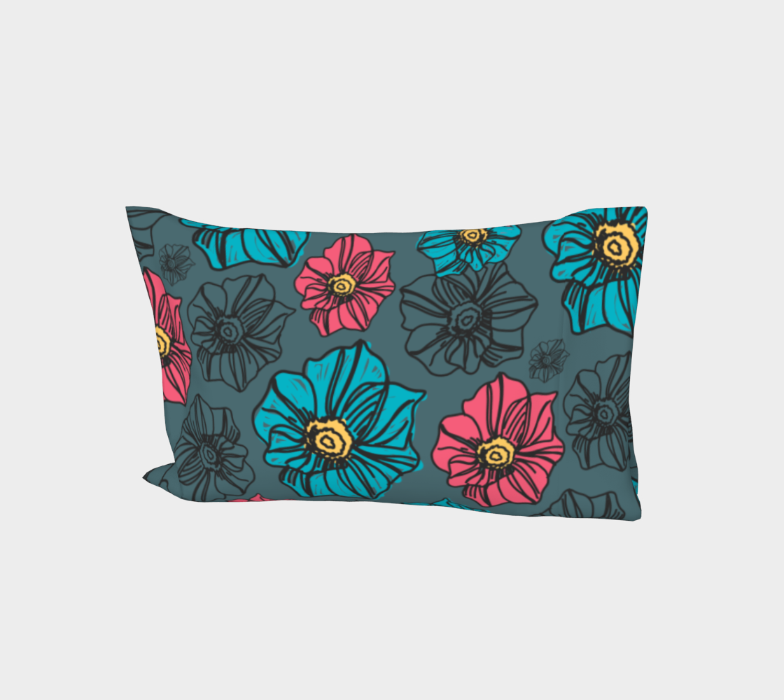 Aperçu de Flowers - Bed Pillow Sleeve
