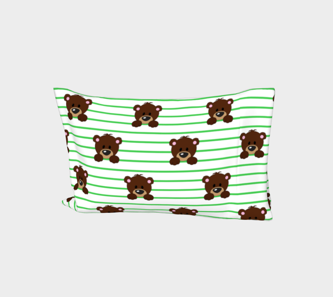 Aperçu de Buddy Bear Bed Pillow Sleeve #1