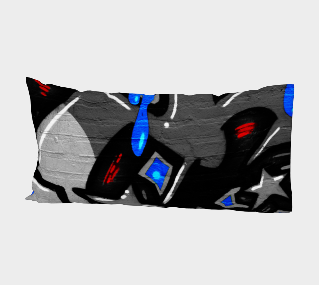 Graffiti 3 Bed Pillow Sleeve preview #2