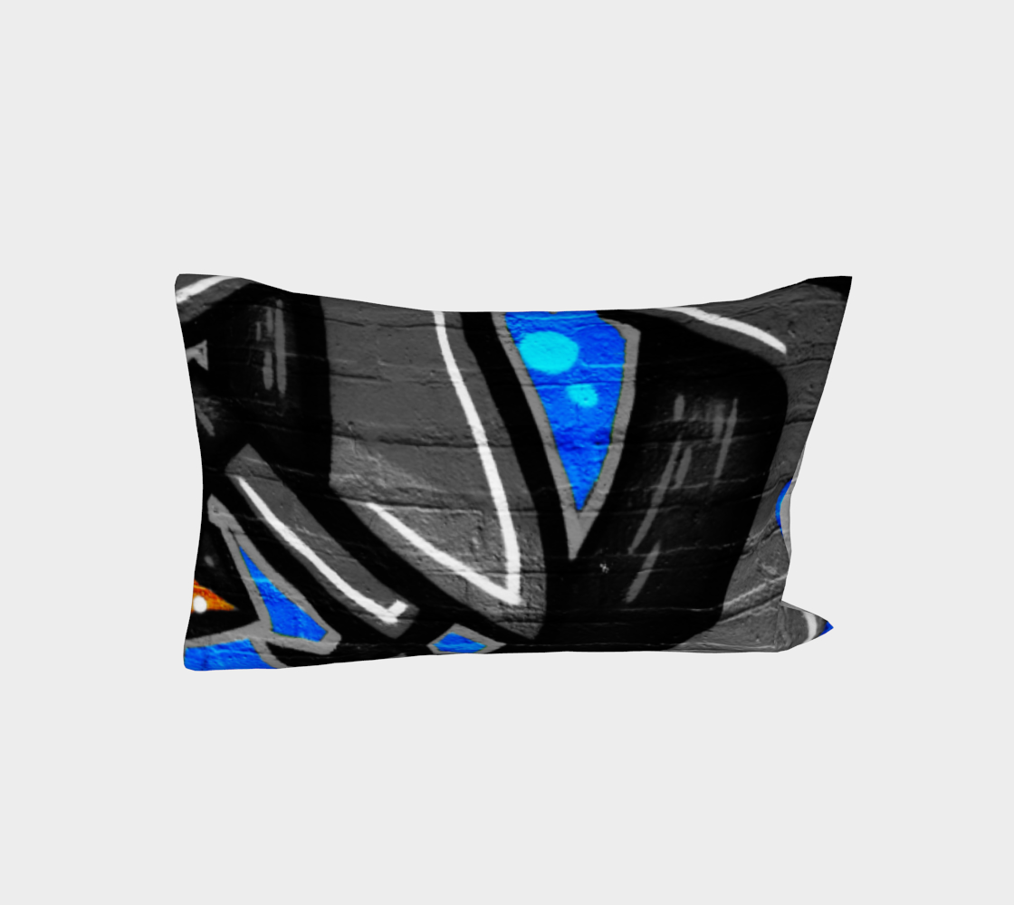 Graffiti 3 Bed Pillow Sleeve preview #3