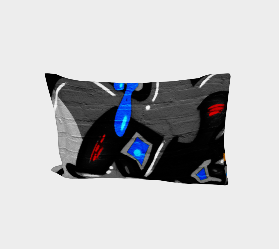 Graffiti 3 Bed Pillow Sleeve preview #1