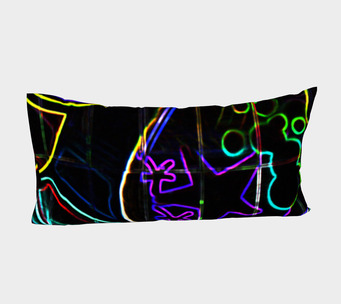 Graffiti 10 Bed Pillow Sleeve preview #4