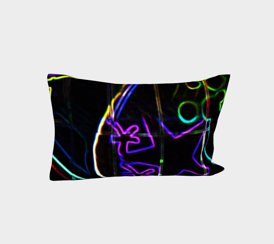 Graffiti 10 Bed Pillow Sleeve preview #3