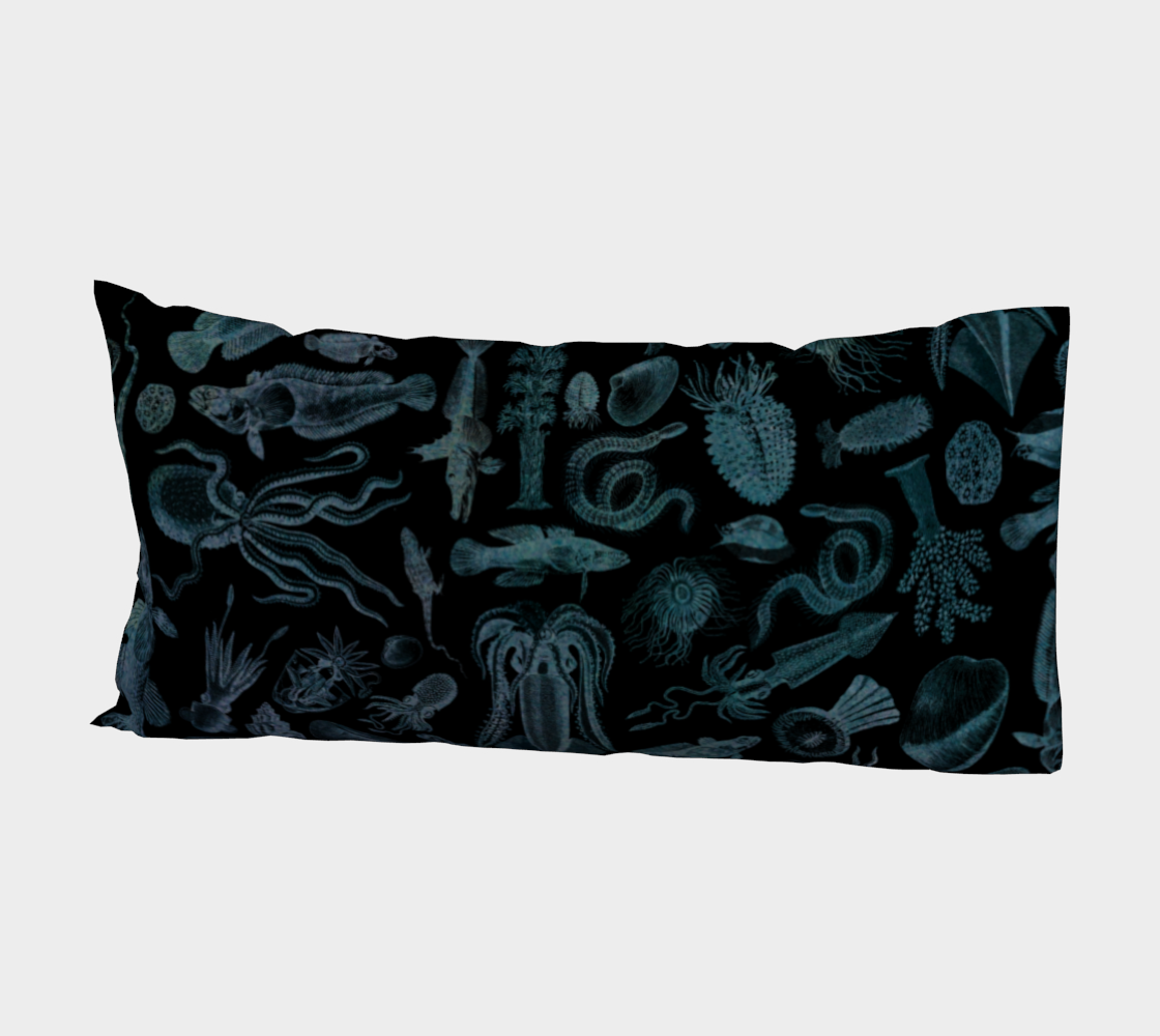 Night Dive Pillow Sleeve 3D preview