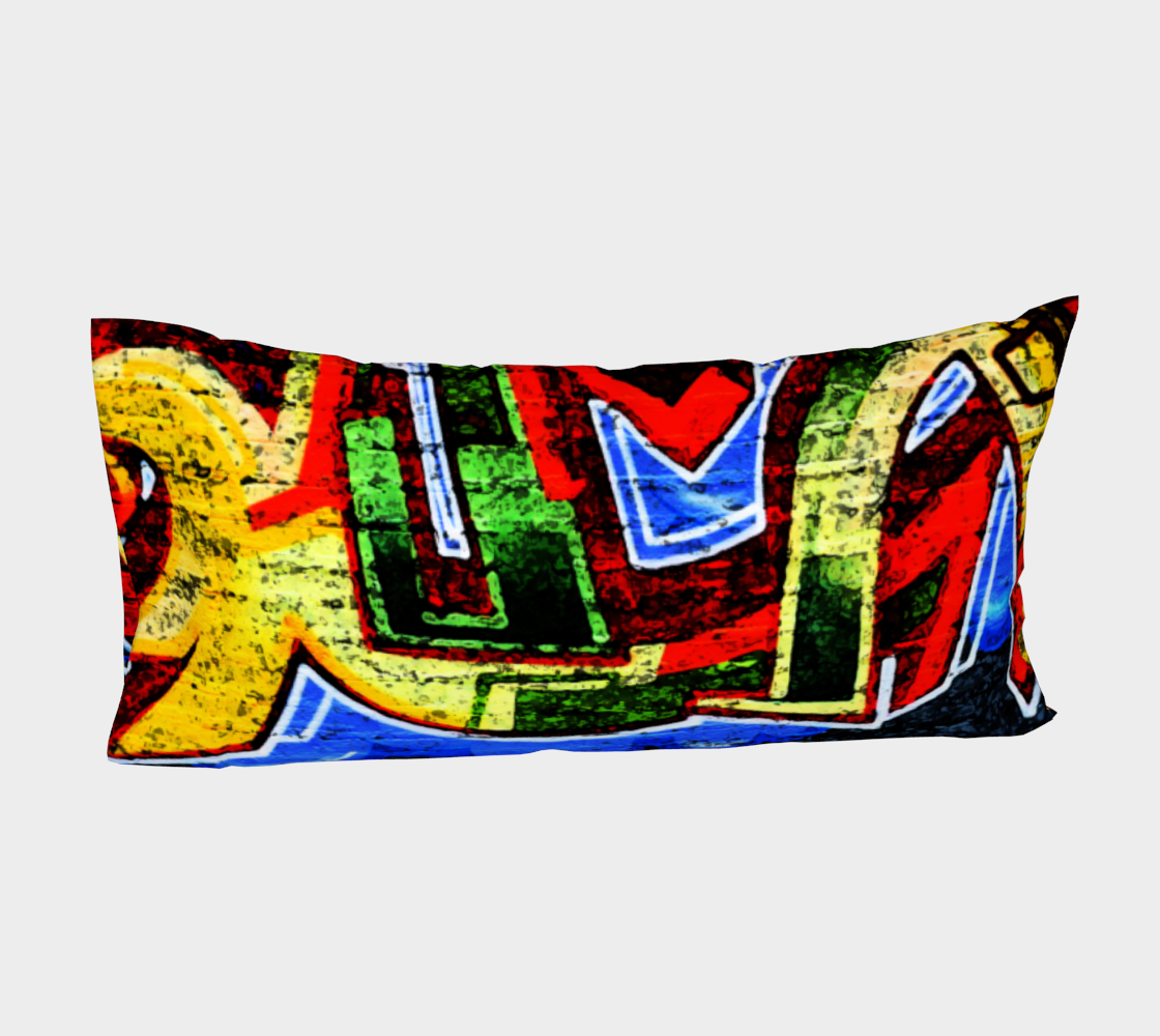 Graffiti 17 Bed Pillow Sleeve preview #4