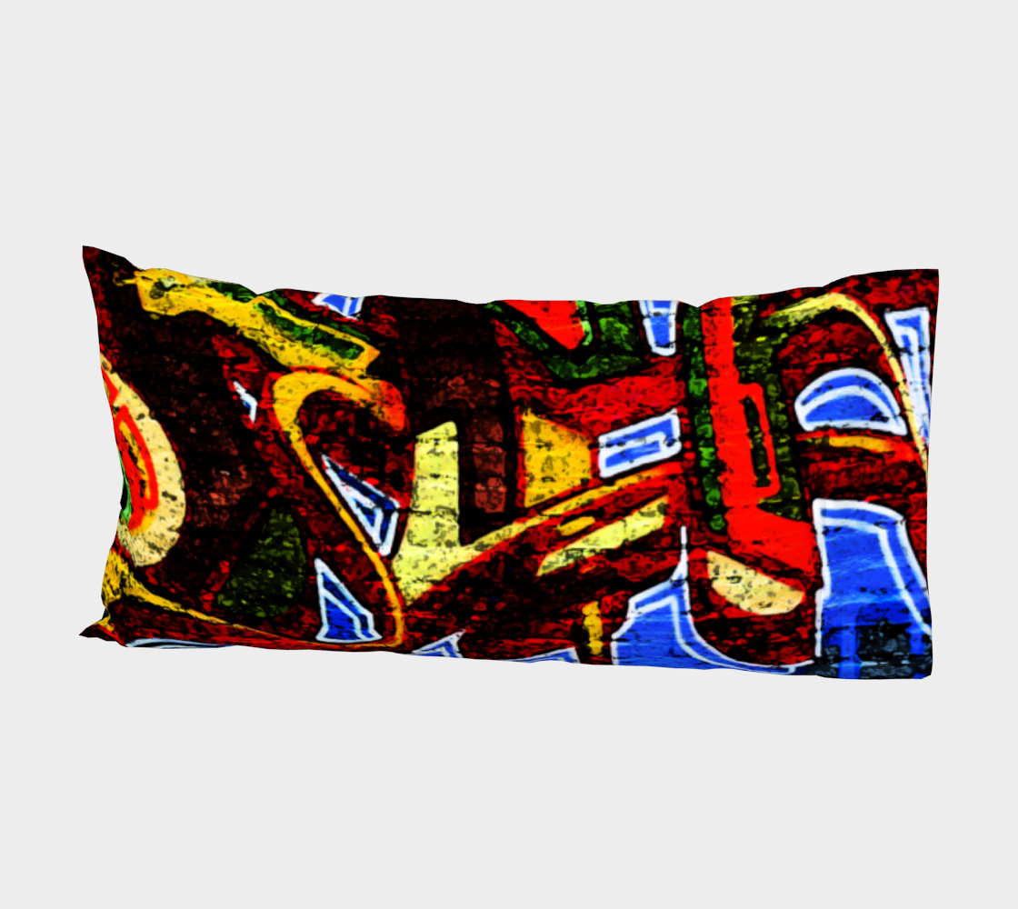 Graffiti 17 Bed Pillow Sleeve preview #2
