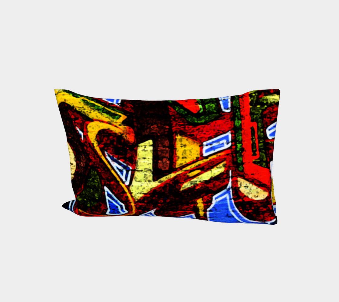 Graffiti 17 Bed Pillow Sleeve preview #1