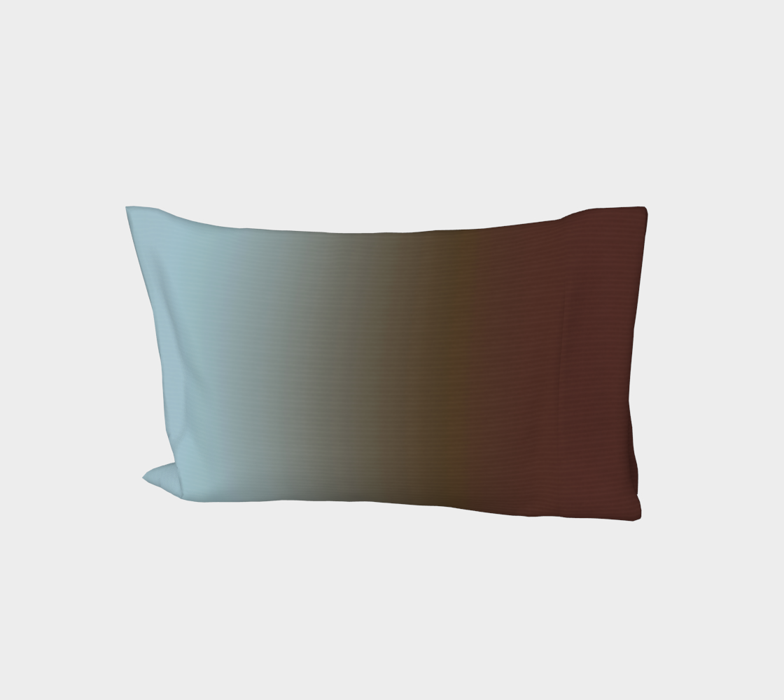 Ombre Light Teal Blue Brown Line Pattern preview