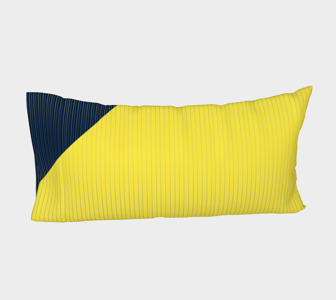 Get in line - Yellow and Navy line Miniature #5