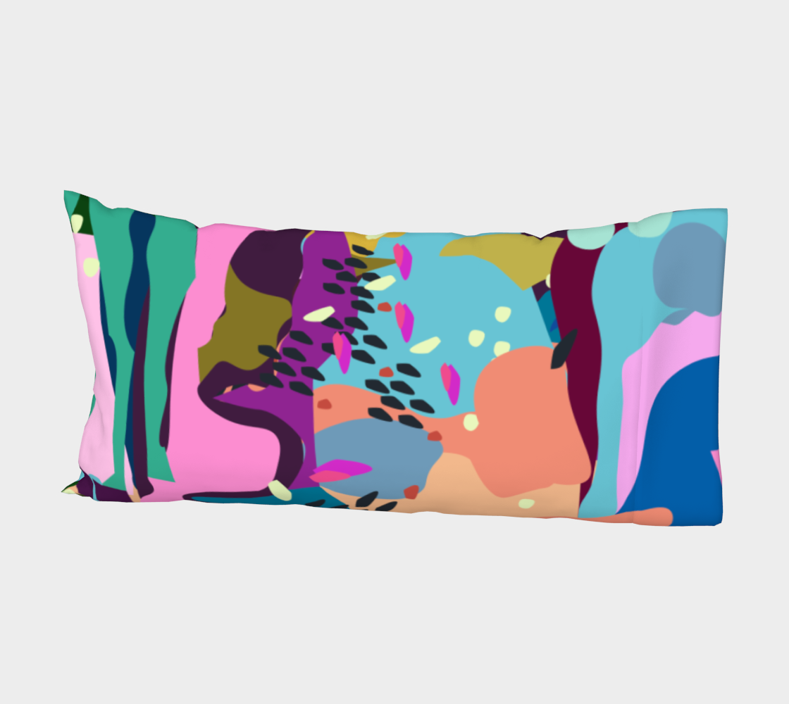 Aperçu de pop colour pillow case #2
