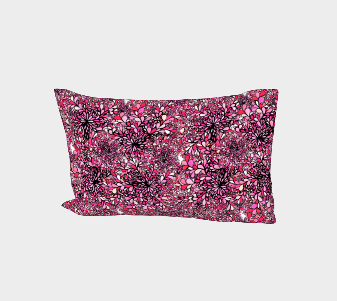Raspberry Splash - Bed Pillow Sleeve aperçu