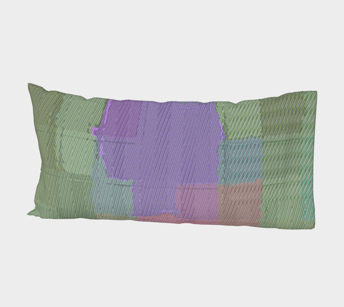Lavender Sage Bed Pillow Sleeve preview #2