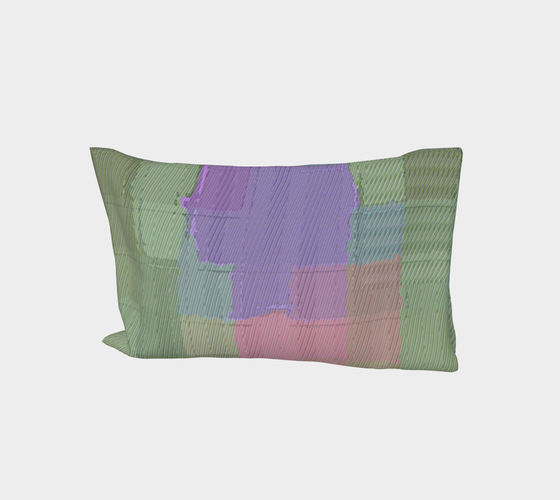 Lavender Sage Bed Pillow Sleeve preview #1