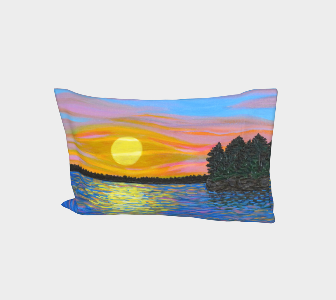 Sunset Pillowcase  3D preview