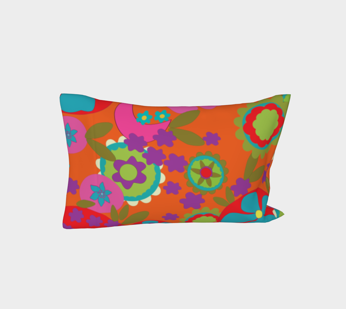Aperçu de Summer wild flower pillow case #3