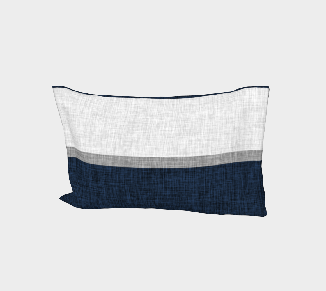 Dark Blue Grey Simple Stripe Crosshatch Abstract preview