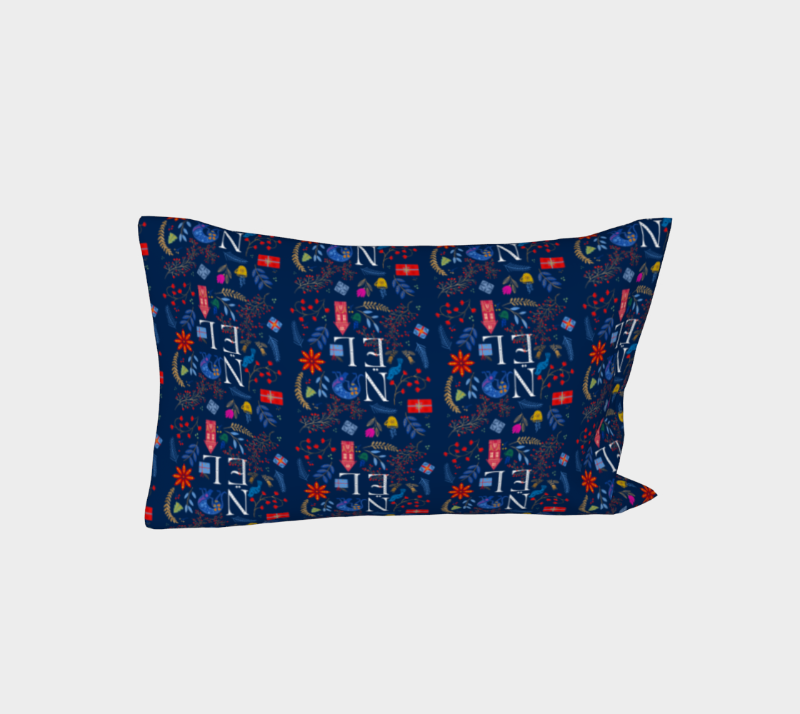 Noël SCANDINAVIAN WEIMARANER in blue preview #3