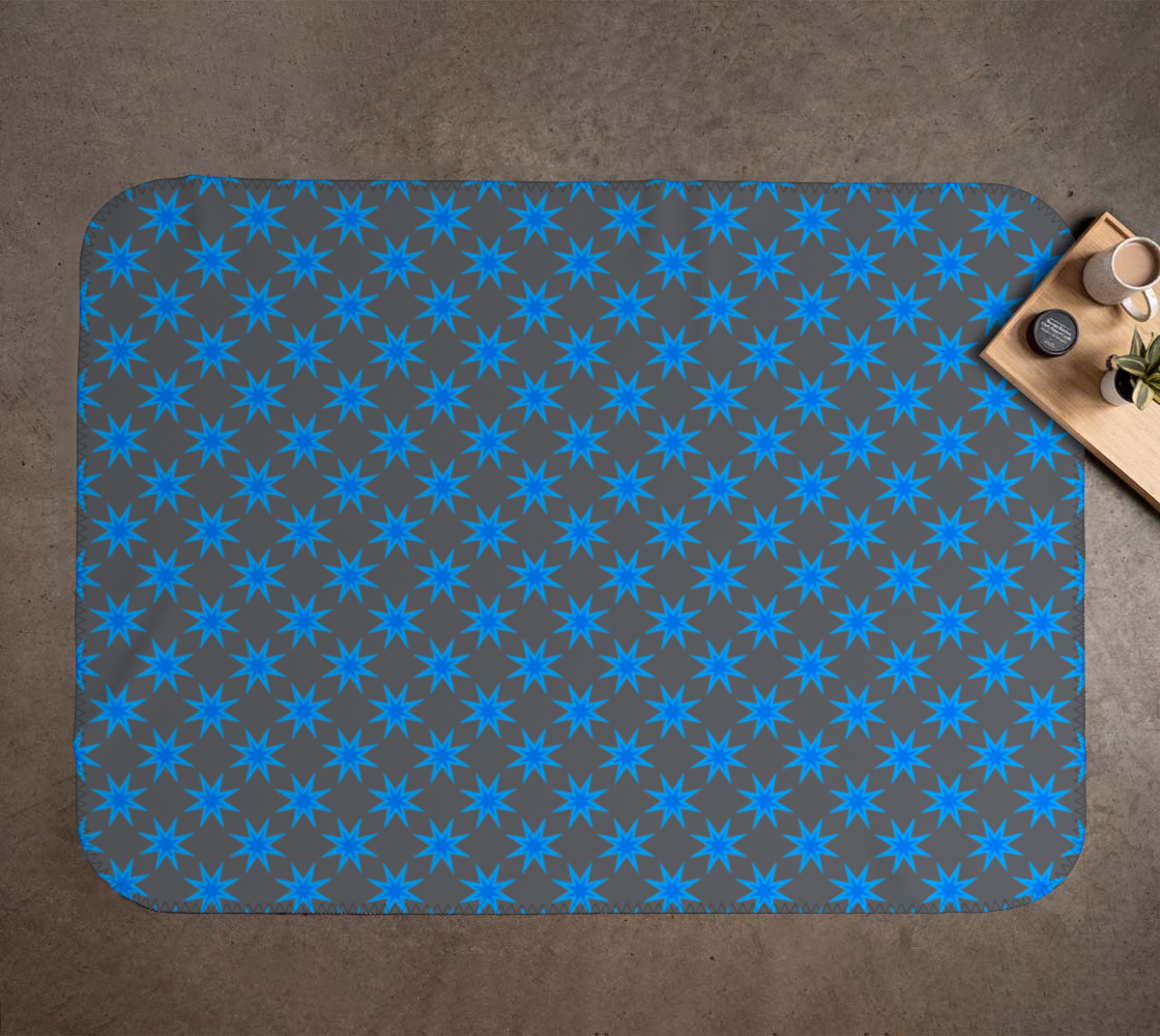 Double Blue Star Pattern preview