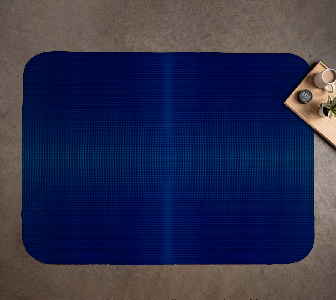 Ocean Blue Abstract Check by Chris Sparks preview