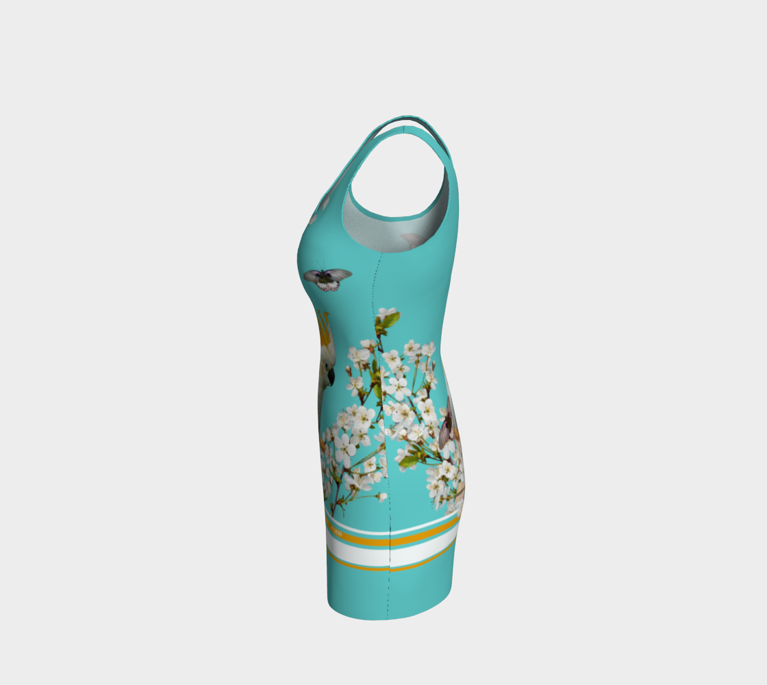 Cockatoo Bodycon Dress II preview #2