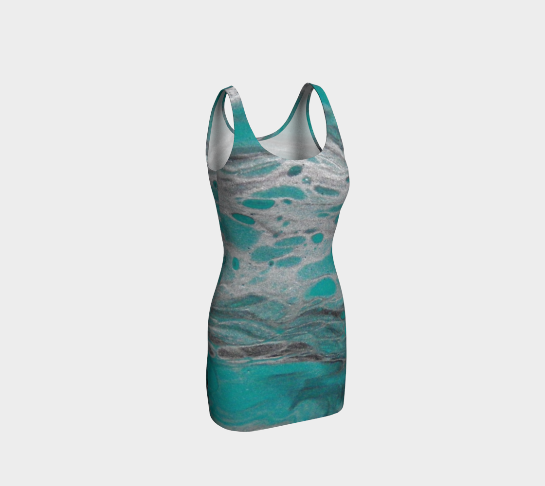 Aperçu de Turquoise Summit Bodycon Dress