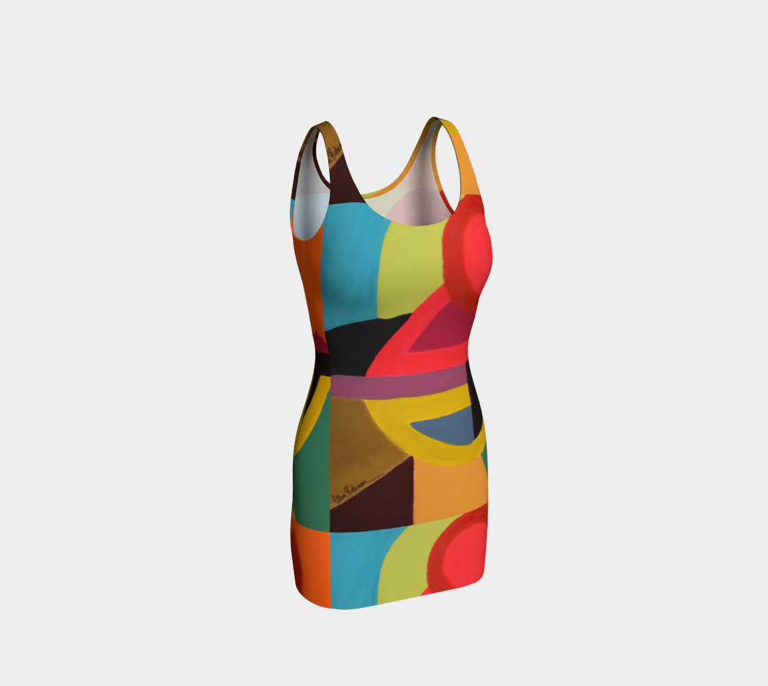 NOTHING IS THE SAME Bodycon Dress 3D preview