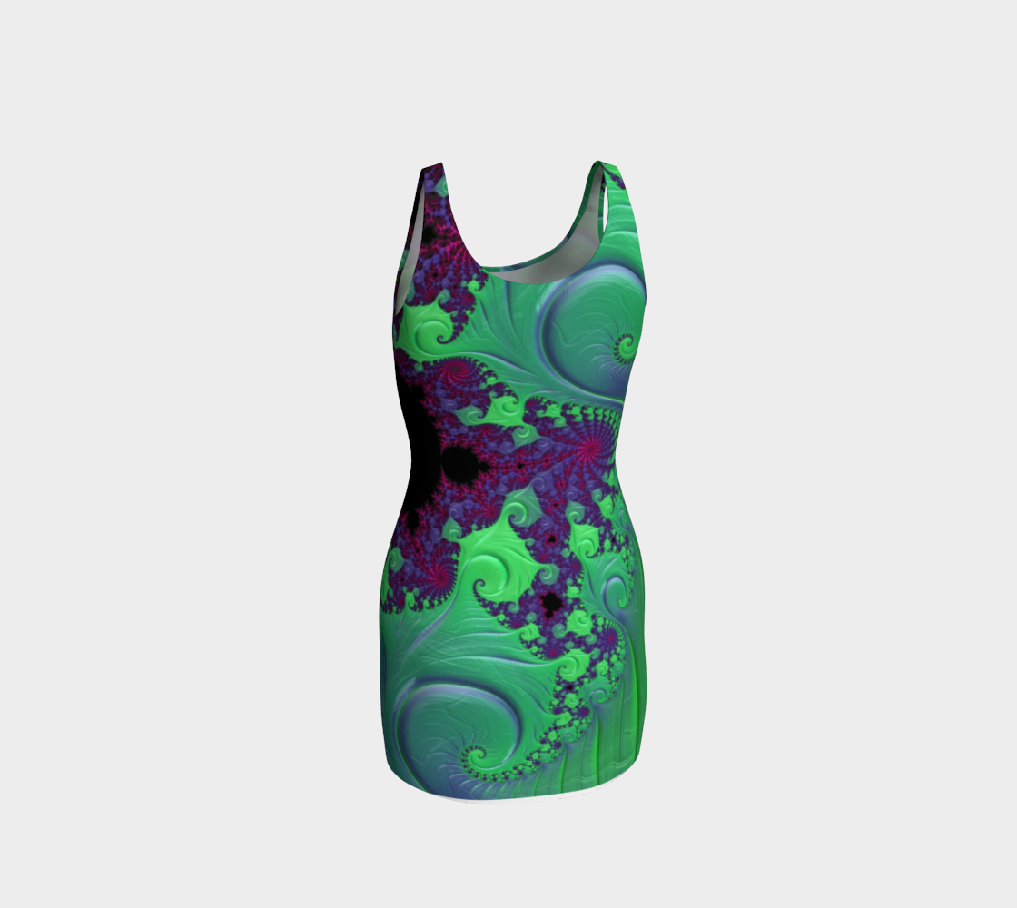 Euphoric Seahorse Bodycon Dress preview #3