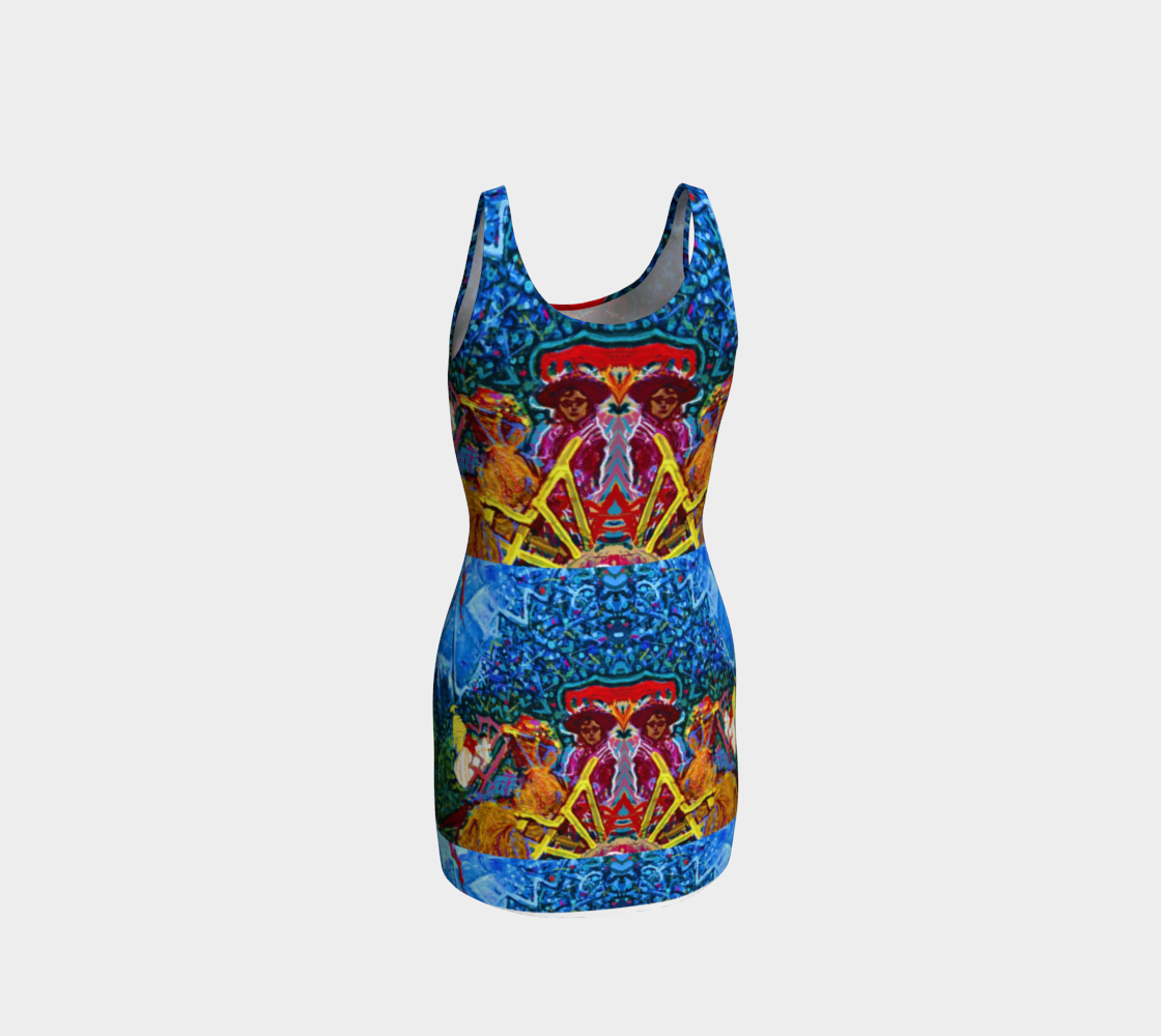 Newport Holiday Ferris-Wheel Girls Bodycon (Up, Up and AWAY!) preview #3