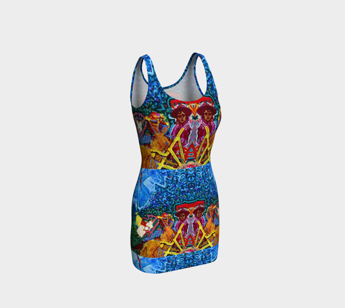 Newport Holiday Ferris-Wheel Girls Bodycon (Up, Up and AWAY!) preview