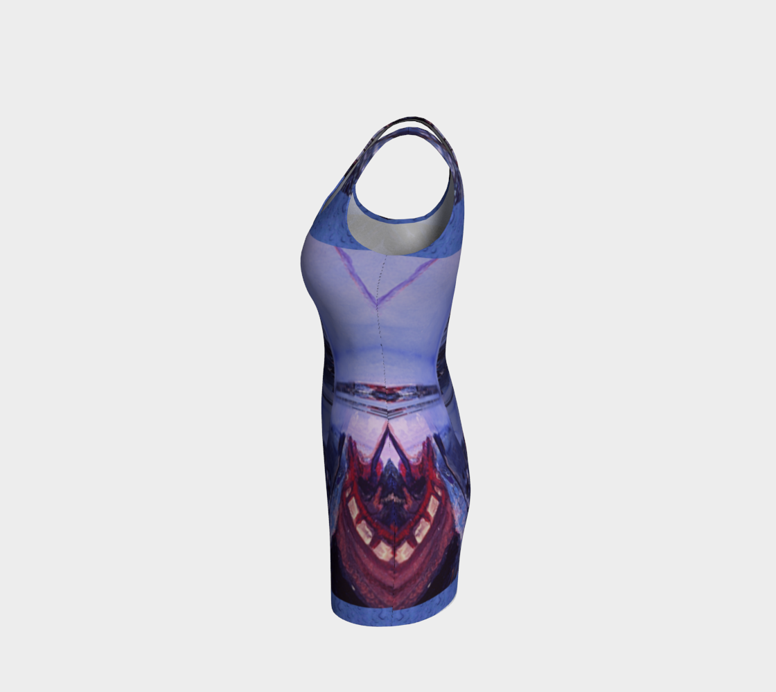 River Escape Half-Illusion Dress preview #2