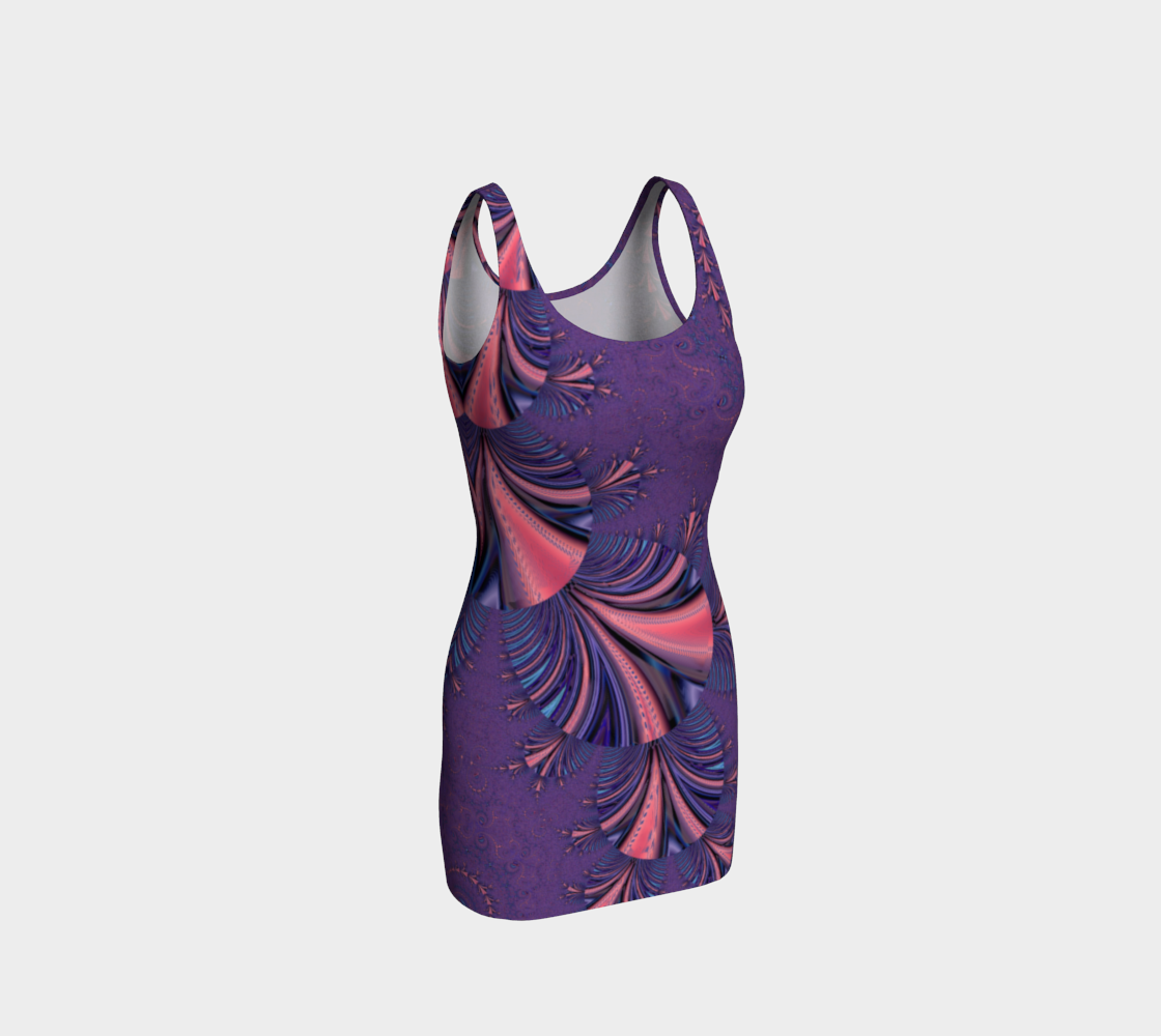Purple Floral Flourish Stylish Design preview #1