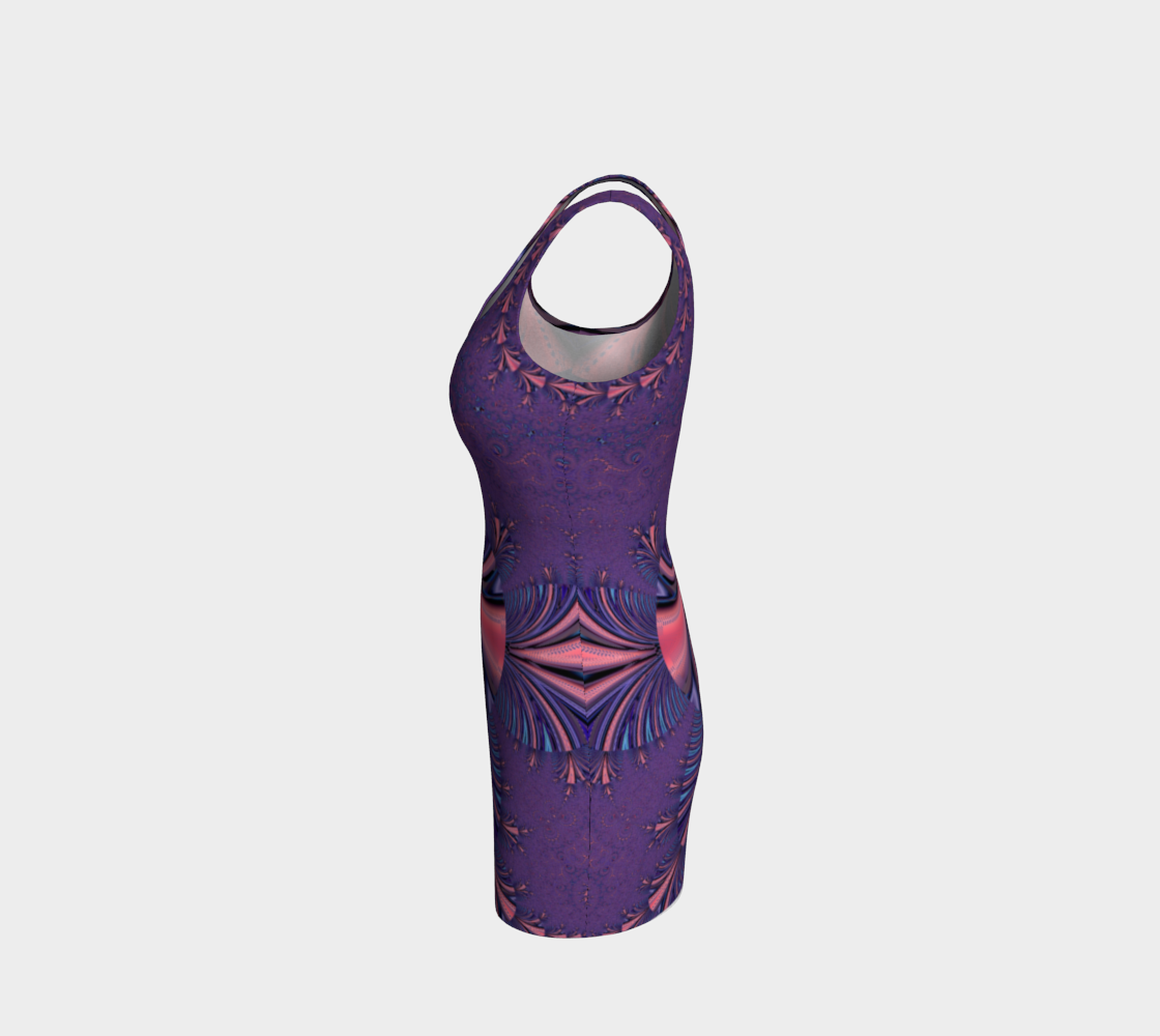 Purple Floral Flourish Stylish Design preview #2