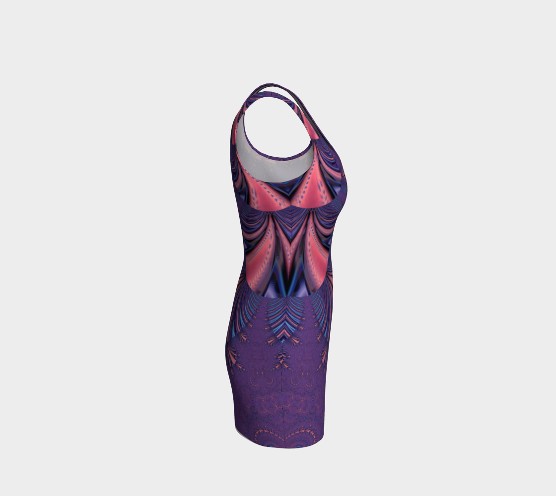 Purple Floral Flourish Stylish Design preview #4